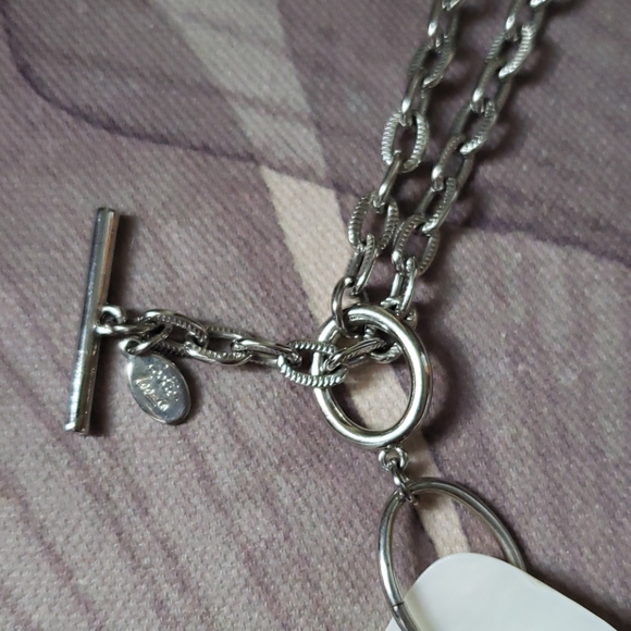 Cookie Lee adjustable length geometric necklace - Picture 3 of 5